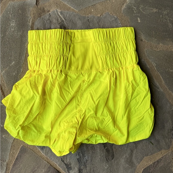 New🌟Free People Movement - The Way Home Shorts-Yellow - Picture 7 of 9